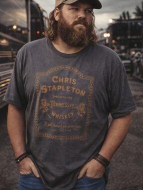 Chris Stapleton Authentic Concert Tee 3XL Tennessee Whiskey Shirt